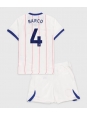 Otroške Nogometnih dresov Chelsea Valentin Barco #4 Tretji 2026-27 Kratki rokavi (+ hlače)